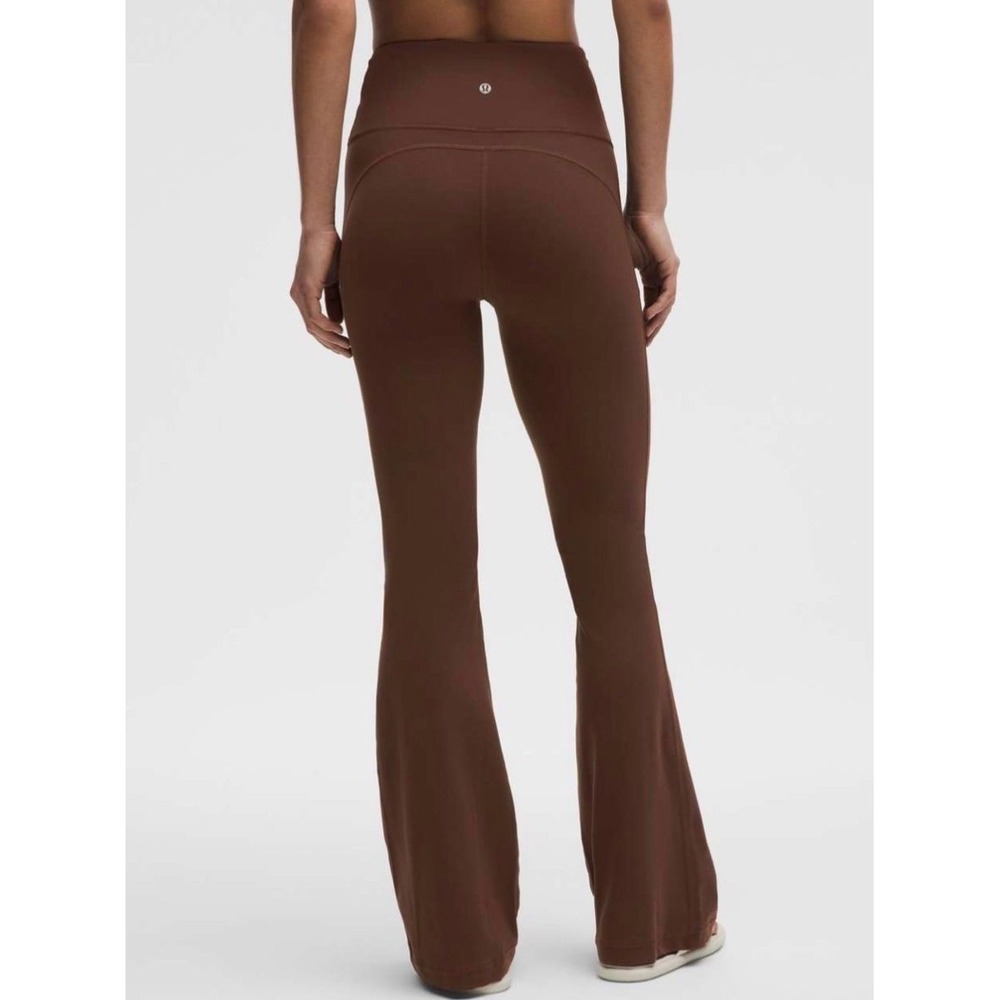 278-Lululemon-Groove Nulu Super-High-Rise Flared Pant *Regular-Lava Cake - Picture 2 of 3